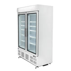 Polar G-Serie Gefrierschrank 920 Liter mit Glastür, weiß