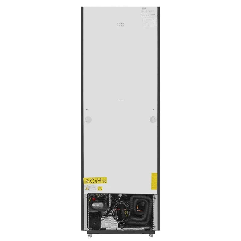 Polar G-Serie Gefrierschrank 412 Liter mit Glastür, schwarz