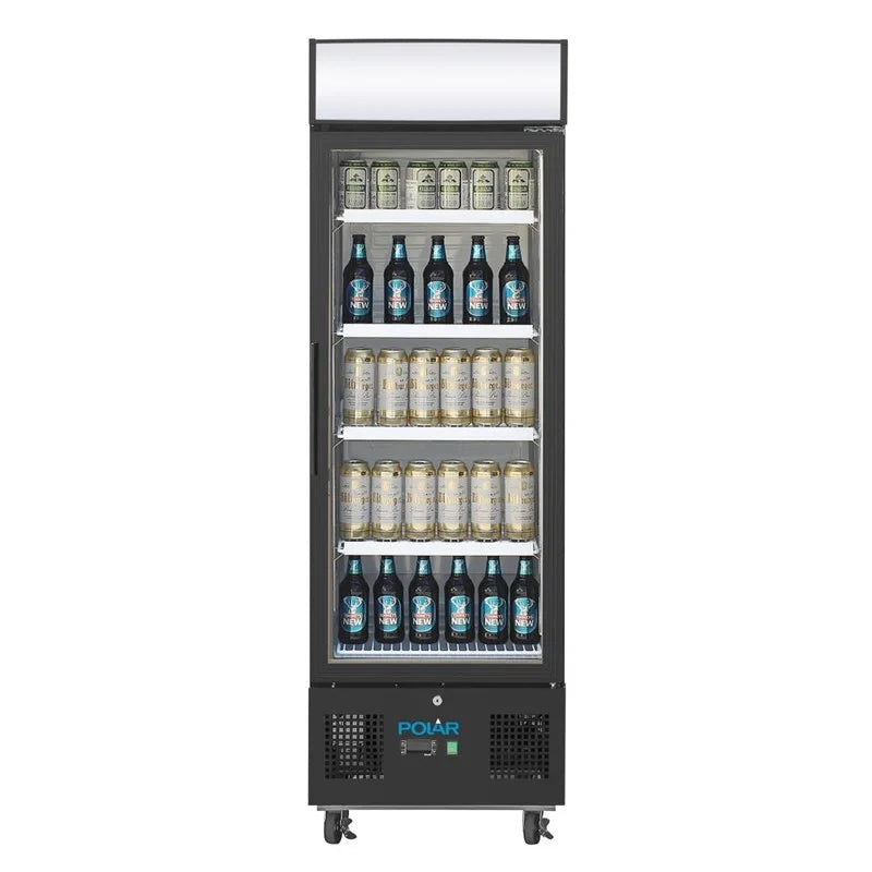 Polar G-Serie Getränkekühlschrank 218 Liter, schwarz