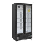 Polar G-Serie Barkühlschrank hoch 2-türig mit Klapptüren