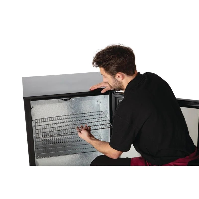 Polar G-Serie Barkühlschrank mit Klapptür 138 Liter