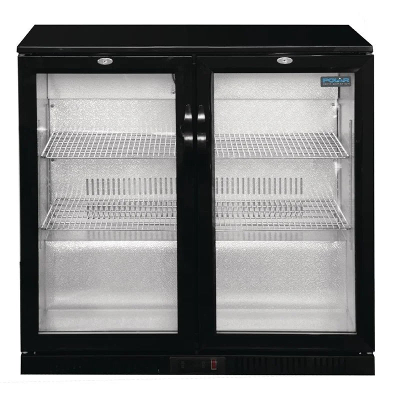Polar G-Serie Barkühlschrank mit 2 Klapptüren 208 Liter