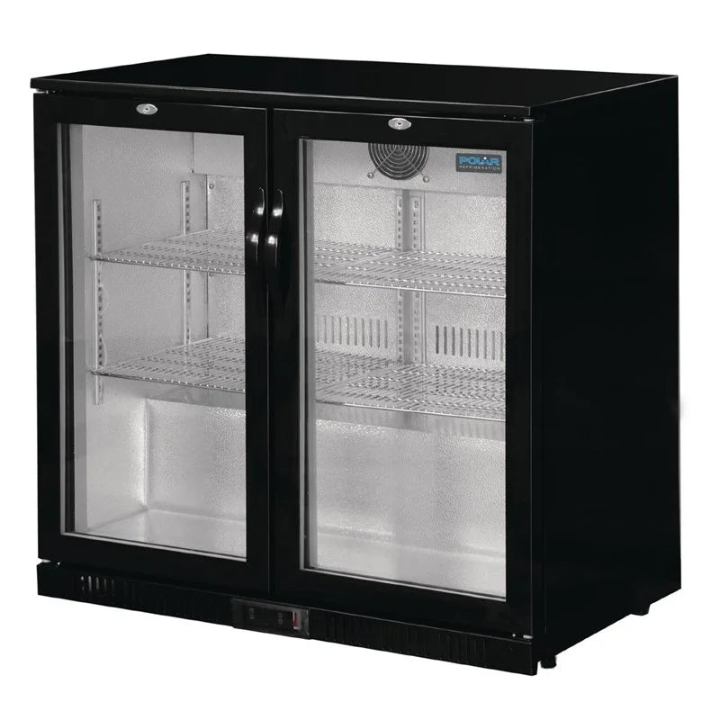 Polar G-Serie Barkühlschrank mit 2 Klapptüren 208 Liter