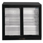 Polar G-Serie Barkühlschrank mit 2 Schiebetüren 208 Liter