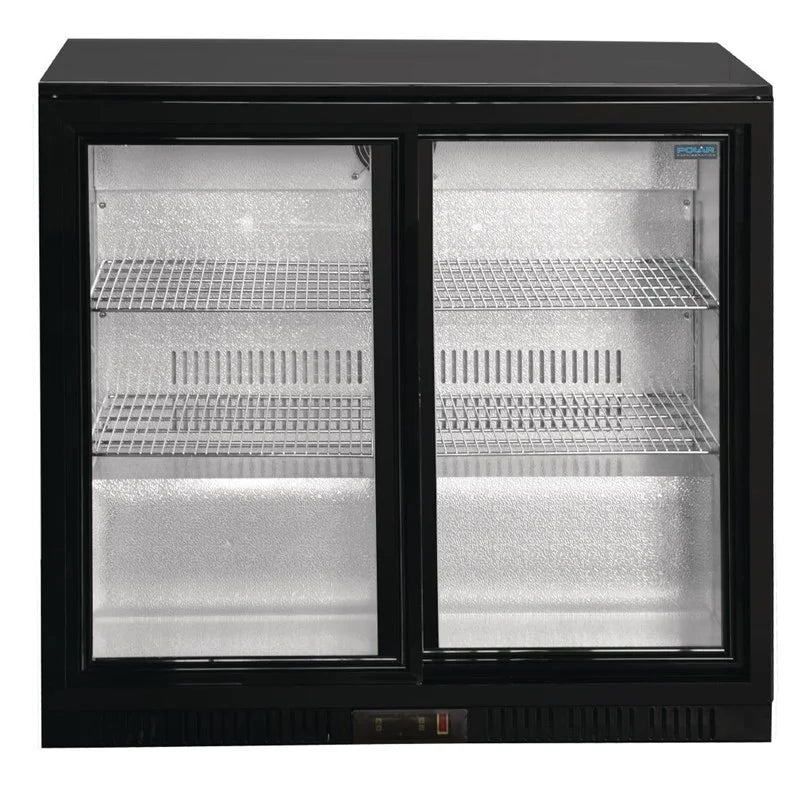 Polar G-Serie Barkühlschrank mit 2 Schiebetüren 208 Liter
