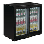 Polar G-Serie Barkühlschrank mit 2 Schiebetüren 208 Liter
