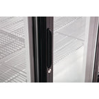 Polar G-Serie Barkühlschrank mit 2 Schiebetüren 208 Liter