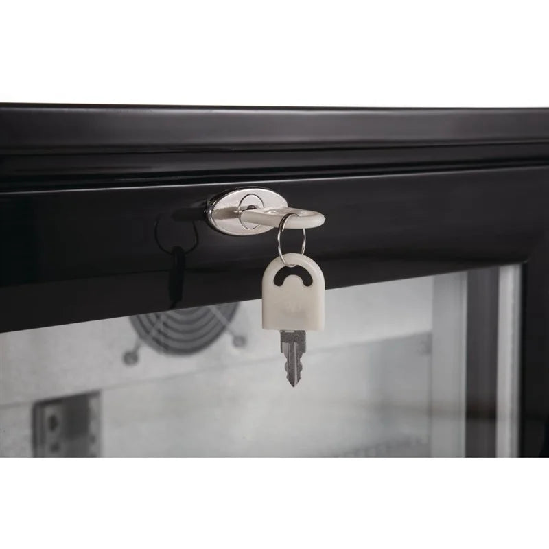 Polar G-Serie Barkühlschrank mit 3 Klapptüren 330 Liter
