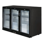 Polar G-Serie Barkühlschrank mit 3 Klapptüren 330 Liter