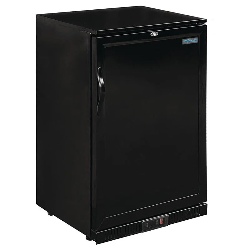 Polar G-Serie Barkühlschrank mit 1 verdeckten Klapptür 138 Liter