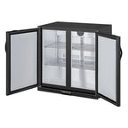 Polar G-Serie Barkühlschrank mit 2 verdeckten Klapptüren 208 Liter