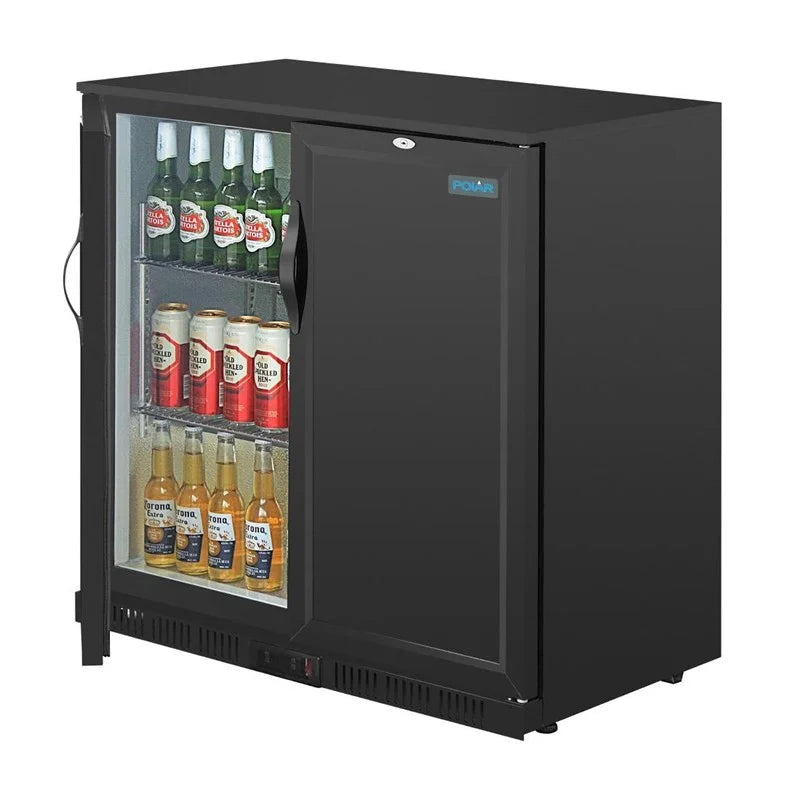 Polar G-Serie Barkühlschrank mit 2 verdeckten Klapptüren 208 Liter
