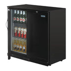 Polar G-Serie Barkühlschrank mit 2 verdeckten Klapptüren 208 Liter