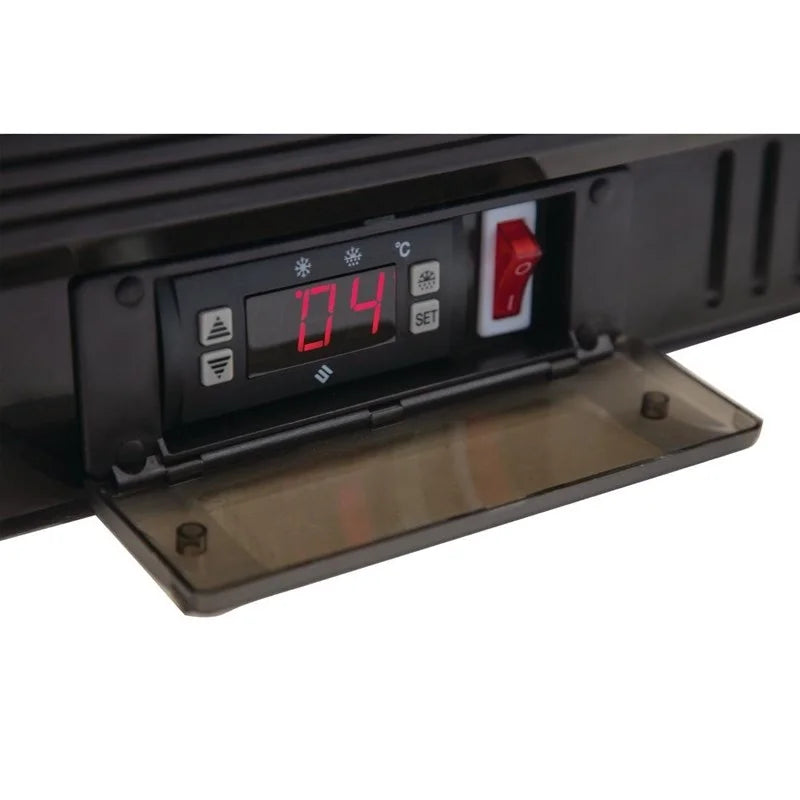 Polar G-Serie Barkühlschrank mit 3 verdeckten Klapptüren 330 Liter