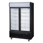 Polar G-Serie Getränkekühlschrank 950 Liter mit 2 Klapptüren, schwarz