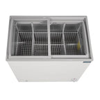 Polar G-Serie Tiefkühltruhe 200 Liter mit Glasschiebedeckel