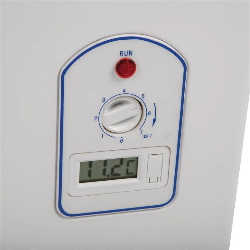 Polar G-Serie Tiefkühltruhe 200 Liter mit Glasschiebedeckel