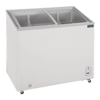 Polar G-Serie Tiefkühltruhe 200 Liter mit Glasschiebedeckel