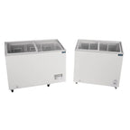 Polar G-Serie Tiefkühltruhe 200 Liter mit Glasschiebedeckel