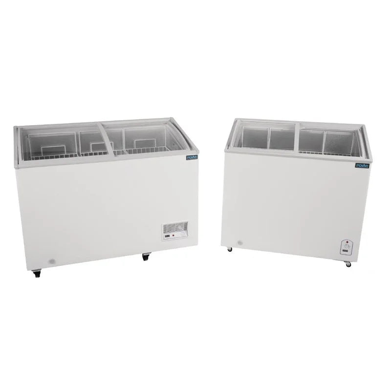 Polar G-Serie Tiefkühltruhe 200 Liter mit Glasschiebedeckel