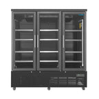 Polar G-Serie Getränkekühlschrank 1156 Liter 3-türig, schwarz