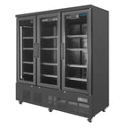 Polar G-Serie Getränkekühlschrank 1156 Liter 3-türig, schwarz