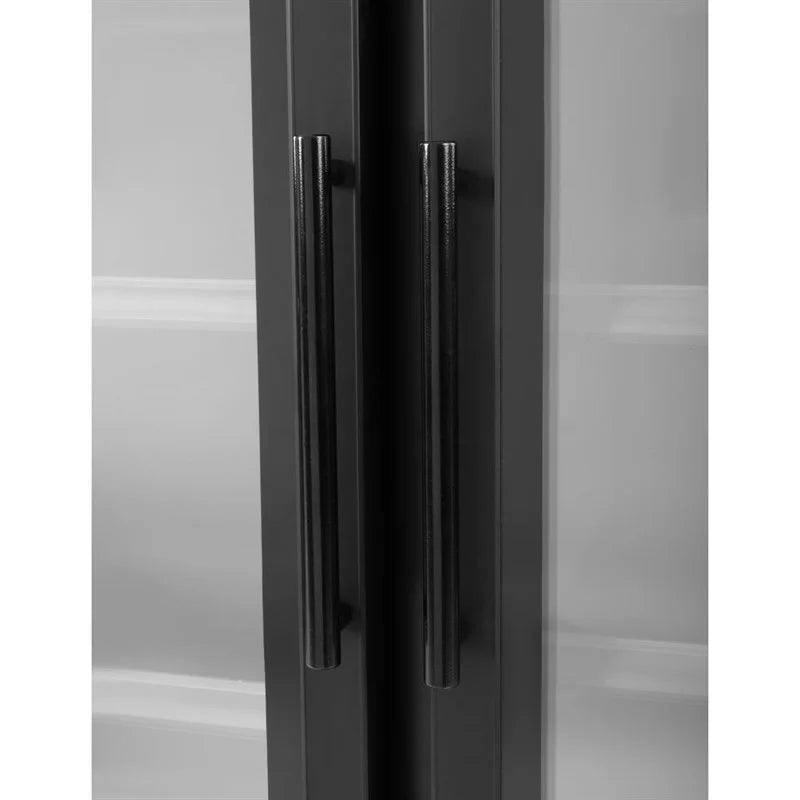 Polar G-Serie Gefrierschrank 744 Liter mit Glastür, 2-türig, schwarz