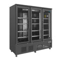 Polar G-Serie Gefrierschrank 1156 Liter mit Glastür, 3-türig, schwarz