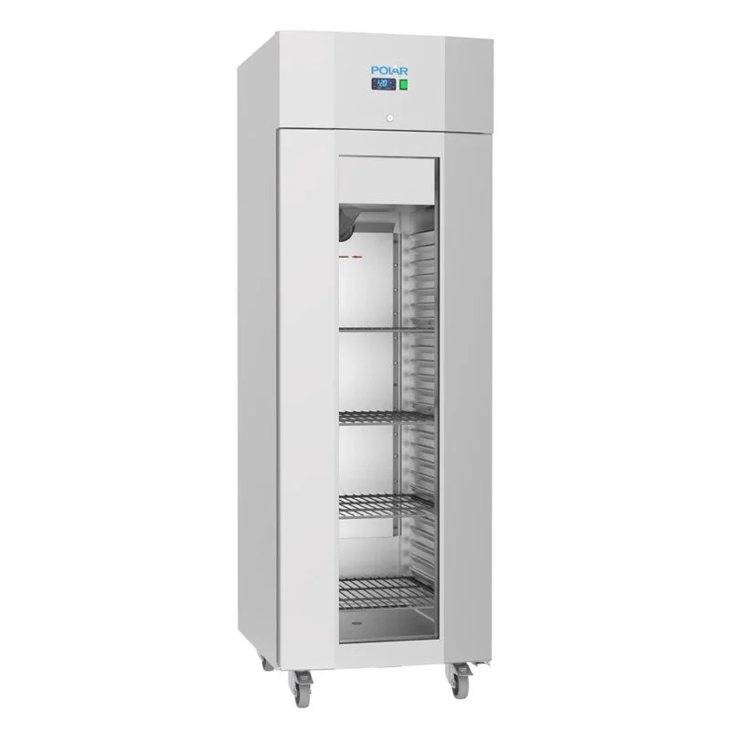 Polar U-Serie Gastro Kühlschrank 700 Liter mit Glastür, hohe Energieeffizienz