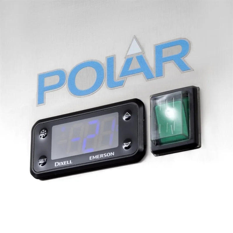 Polar U-Serie Gastro Gefrierschrank 700 Liter, hohe Energieeffizienz