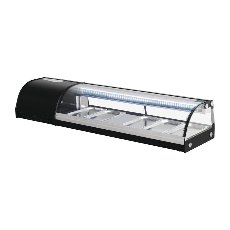 Polar G-Serie Sushi-Kühlvitrine 150cm