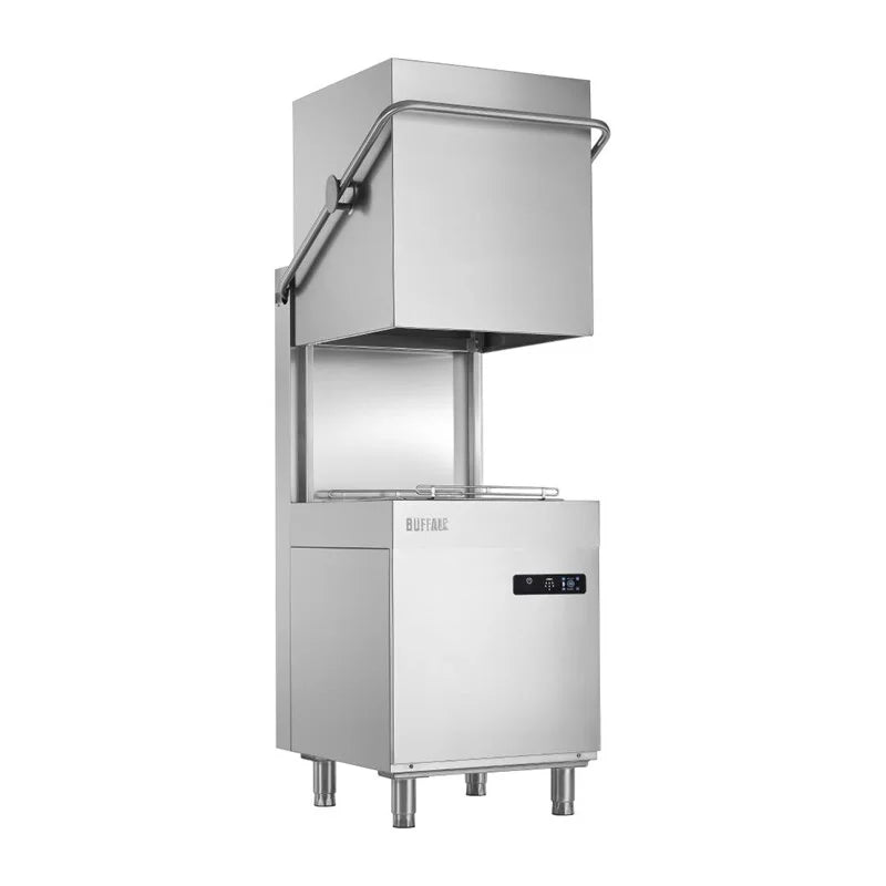 Buffalo Digital-Durchschubgeschirrspüler mit Ablaufpumpe 9,7 kW Dreiphasen