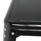 Bolero Bistro Quadratischer Stahltisch Schwarz 660mm