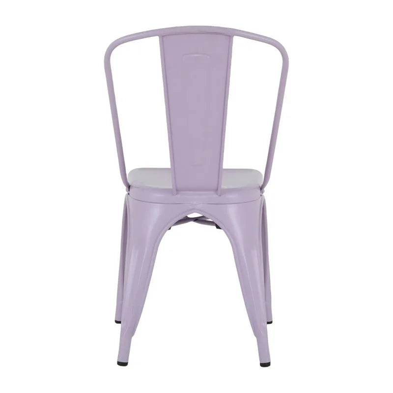 Bolero Bistro Metallstühle Lila Pop (4 Stück)
