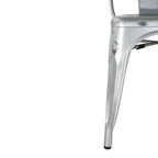 Bolero Bistro Stühle aus verzinktem Stahl (4 Stück)