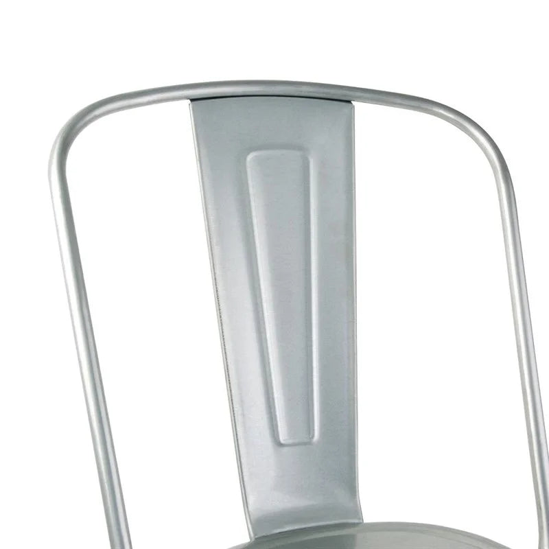 Bolero Bistro Stühle aus verzinktem Stahl (4 Stück)