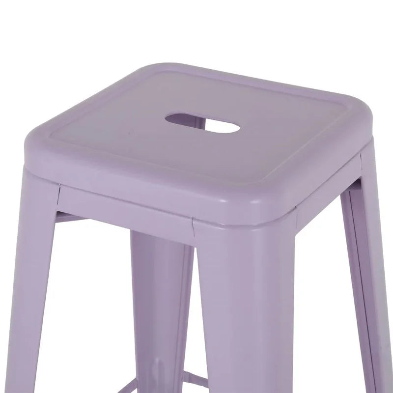 Bolero Bistro Metall Hohe Hocker Flieder Pop (4 Stück)