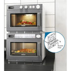 Samsung Gewerbe-Mikrowelle 26 Liter 1850W, manuelle Steuerung