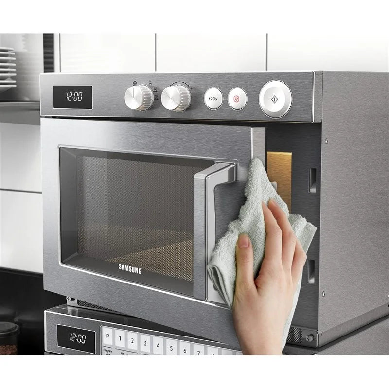 Samsung Gewerbe-Mikrowelle 26 Liter 1850W, manuelle Steuerung