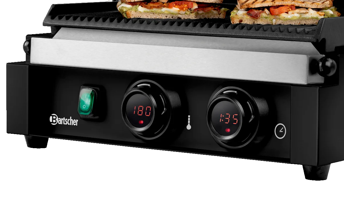 Bartscher Kontaktgrill "Panini-MDI" 1R S