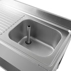 Spültisch ECO 10x6 mit 1 Becken rechts