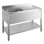 Spültisch ECO 15x7 mit 1 Becken links