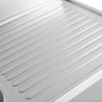 Spültisch ECO 10x7 mit 1 Becken links