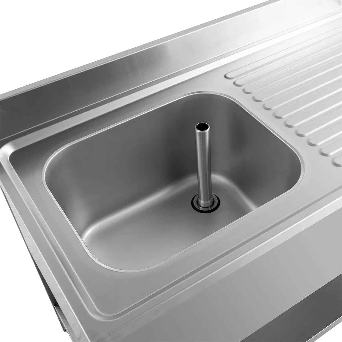 Spültisch ECO 15x7 mit 1 Becken links