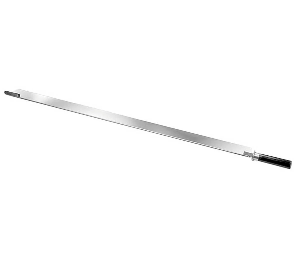 Edelstahlspieß in V-Form