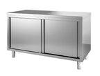 Edelstahl Durchreicheschrank ECO 14x7 mit Schiebetüren