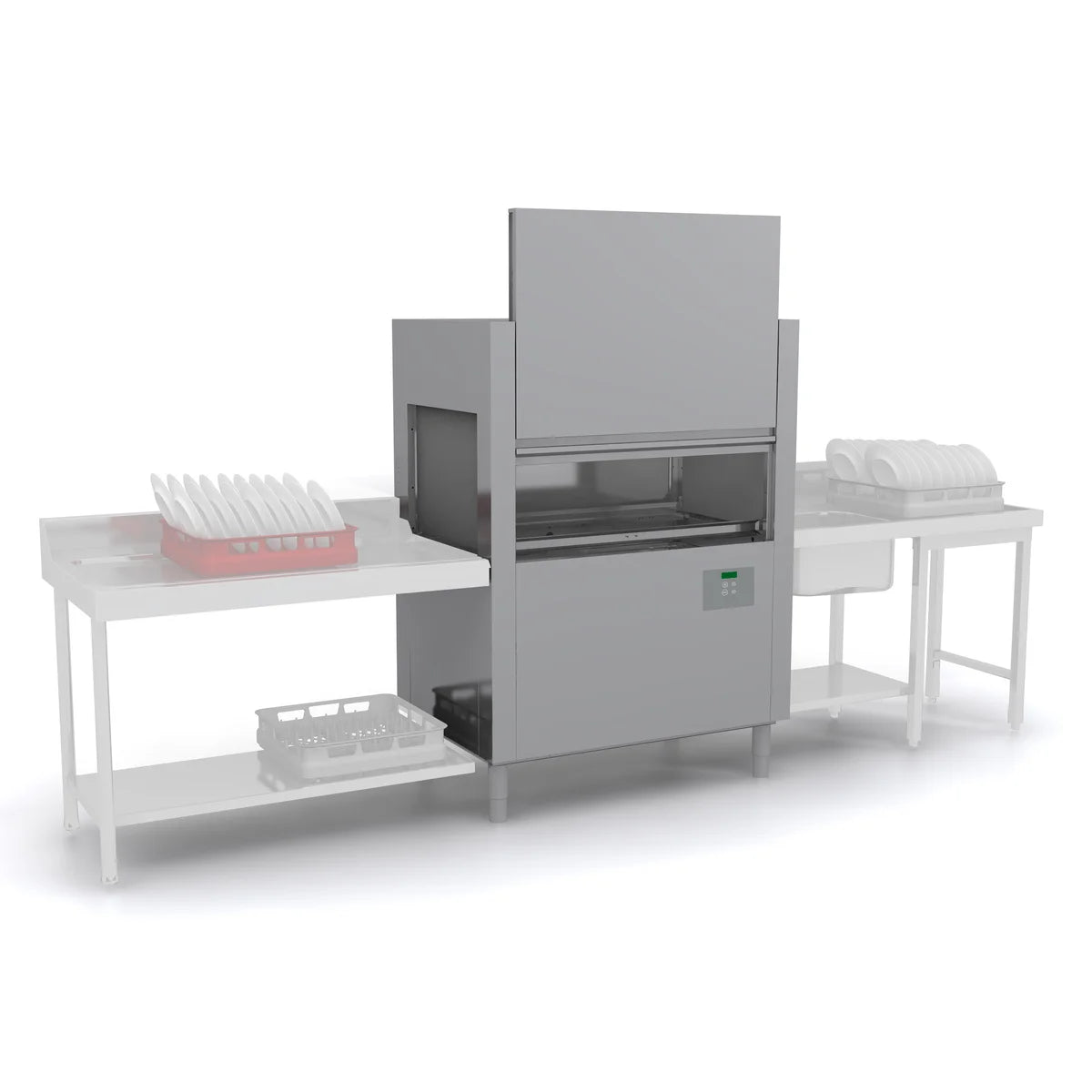 Korbtransportspülmaschine Dexion D821LTDD mit Eingang rechts