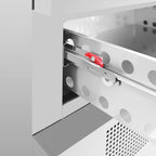 Polar Serie U Unterbaukühl- und Tiefkühltisch mit 2 Schubladen 4x GN1/1