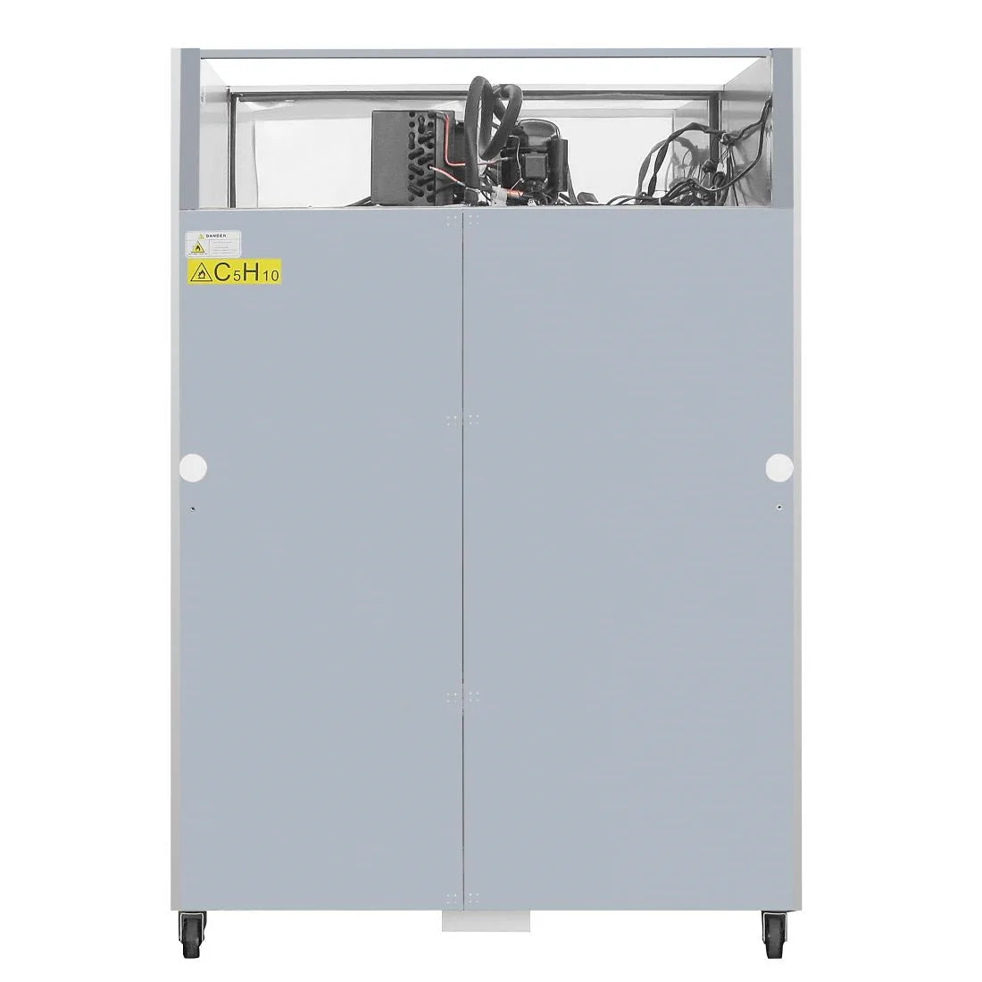 Gefrierschrank Polar Edelstahl - 1200 Liter