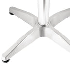 Bolero Bistrotisch 600x600 mm Eschenholz, 1 Bein